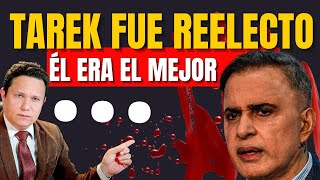 TAREK ES REELEGIDO Y YO RESPONDO A LA ACUSACIÓN DE DIOSDADO CABELLO [upl. by Normac495]