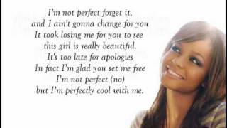 Christina Milian  Im not perfect with Lyrics [upl. by Aihsilef]