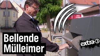 Realer Irrsinn Sprechende Mülleimer in Bremen Nord  extra 3  NDR [upl. by Ellimahs761]