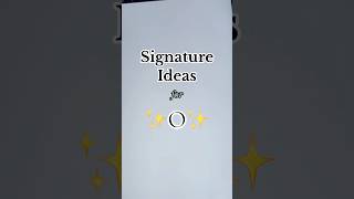 Easy “O” Signature Style Ideas foryou name O signature easy [upl. by Quillon]