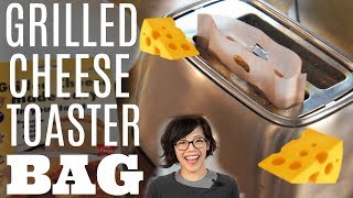 Grilled Cheese TOASTER BAGS  Toastabags gadget test  Does It Work [upl. by Adlar]