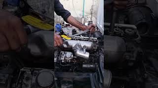 How to engine cylinder headboard fitting truck engine mechanic [upl. by Llerruj]