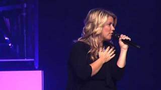 Natalie Grant singing quotIn Christ Alonequot Live  Sunset Christian Center [upl. by Olimreh]