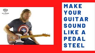 How to Play Like a Pedal Steel on Guitar  Free Lesson [upl. by Acysej723]