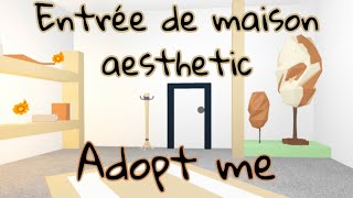 TUTO  Entrée de maison aesthetic  Futuristic house  Roblox adopt me  Fruits Rainbow [upl. by Verda167]