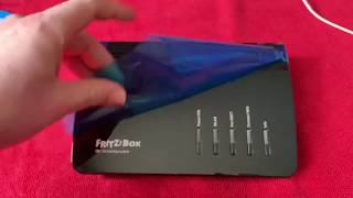 AVM Fritz Box 7530 HighEnd WLAN Router DSLVDSL 1amp1 HomeServer Unboxing Montage und Einrichtung [upl. by Anaes]