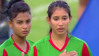 Australia U16 Womens Vs Bangladesh U16 Womens national Football Team [upl. by Pontias392]