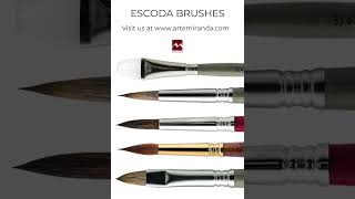 ESCODA Brushes in Artemiranda shorts [upl. by Peonir]