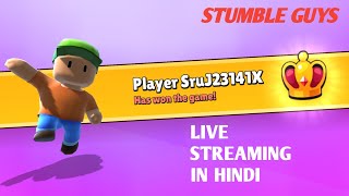 Stumble Guys Live Streaming in Hindi [upl. by Rebliw]