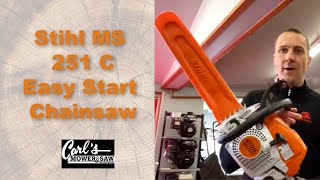 Why Should You Consider the Stihl MS 251 C [upl. by Eatnwahs]