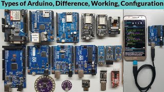 Arduino Types difference Configuration working Comparison Guide  Roboticmind [upl. by Knorring]