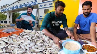 Muttom Jeppiaar Fishing Harbour 🎣 VLOG amp Prawn 🦐 Feast with Joseph Anna  DAN JR VLOGS [upl. by Sirkin]