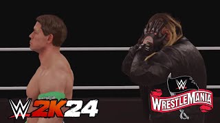 WWE 2K24  John Cena vs Bray Wyatt Showcase All Objectives  The Firefly Fun House [upl. by Eldwon]