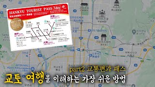 교토 여행을 이해하는 가장 쉬운 방법 파트2 교통편과 패스 [upl. by Raskin]