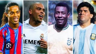 football ￼￼ Best off 8 Goals Old player ￼￼￼ Ronaldinho Pele Maradona Ronaldo ￼￼￼￼ [upl. by Eat399]