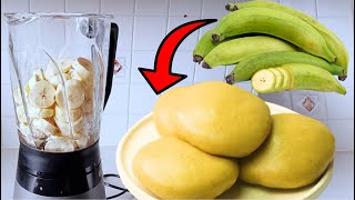 How To Make The Best Fresh Plantain Fufu  Quick and easy way in just 5 minutes [upl. by Quennie733]