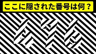 自分の頭脳に隠された能力を知るための錯視画像テスト！ [upl. by Areis]