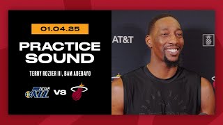 Terry Rozier III Bam Adebayo  Shootaround Interview  January 4 2025 [upl. by Buchanan]