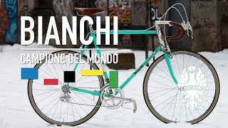 Bianchi Campione Del Mondo Dream Bike Assembly [upl. by Aihcila]