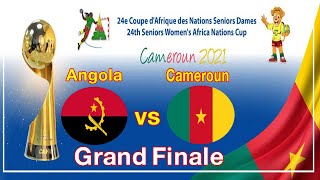 🔴 Match En Direct  Angola vs Cameroun  Finale Championnat dAfrique de handball féminin 2021 [upl. by Zellner]