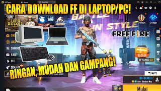 CARA DOWNLOAD FF DI LAPTOP ATAU PC KENTANG FULL TUTORIAL DAN LENGKAP [upl. by Simetra]