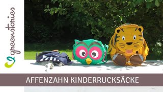 Kinderrucksack von Affenzahn  Kindergartentasche  greenstories [upl. by Hekking]