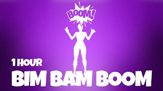 FORTNITE quotBIM BAM BOOMquot EMOTE 1 HOUR [upl. by Worth]