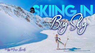 BIG SKY MONTANA TRAVEL GUIDE Skiing  Cool Things to Do Off The Slopes [upl. by Enined]