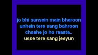 Dil Ibaadat Kar Raha Hai  karaoke by sameer gehani [upl. by Lleunamme399]