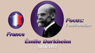 Functionalism and society  Émile Durkheim [upl. by Akenom388]