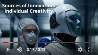 Innovation Strategy Individual Creativity [upl. by Thera500]