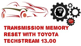 Calibrate Transmission with toyota Techstream Mini VCI [upl. by Enomyar]