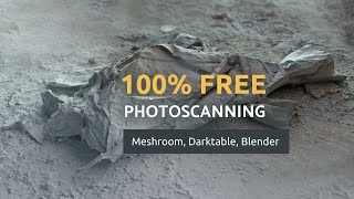 Photoscanning 100 Free Complete Meshroom Tutorial  Photogrammetry Course [upl. by Erdreid]