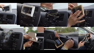 The Cheapest and Simplest DIY Cell PhoneGPS Mount in a Car [upl. by Weisburgh7]