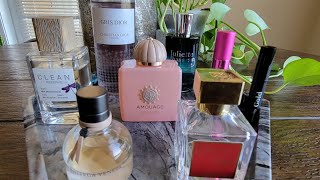 September Perfume Tray  August Recap [upl. by Tneicniv994]