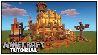 Minecraft Badlands Biome Western House Tutorial [upl. by Onaicilef258]