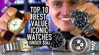 Buying Your First Iconic Luxury Watch  10 Best Value Under 5000 Tudor Omega Grand Seiko amp More [upl. by Lau]