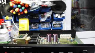 Rotel RA820AX Amplifier Repair [upl. by Arada]