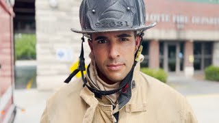 Focus on a Charlotte Firefighter Minervino Labrador [upl. by Zhang77]