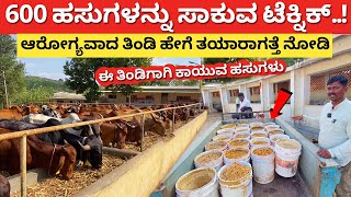 600 ಹಸುಗಳನ್ನು ಸಾಕುವ ಟೆಕ್ನಿಕ್ l Desi Cow farming in Karnataka l Dairy farm Desi a2 milk uses Kannada [upl. by Cerelly643]