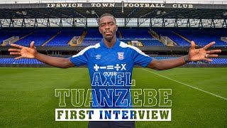 AXEL TUANZEBE  FIRST INTERVIEW [upl. by Caspar]