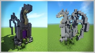 How to Build DRAGON Nether Portal [upl. by Carnahan982]