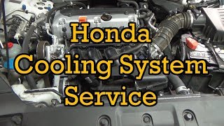 Honda Cooling System ServiceFluid Change [upl. by Gareth]