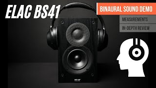 Binaural Sound Demo  ELAC BS41 vs Pioneer BS22LR [upl. by Leahcar]