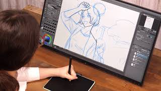 CLIP STUDIO PAINT useful features  Drawing with vectors [upl. by Ardel]