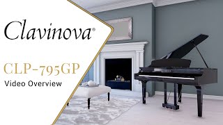 Discontinued  CLP765GP Yamaha Clavinova Digital Grand Piano [upl. by Tadio]