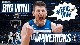 Luka Doncic Put a Profane Exclamation Mark on Mavericks Win vs Timberwolves🤕 [upl. by Alak684]