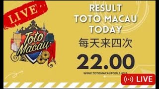 🔴RESULT TOTO MACAU  LIVE DRAW MACAU  KELUARAN MACAU HARI JUMAT 30 DESEMBER 2023  JAM 2200 WIB [upl. by Antoinetta773]