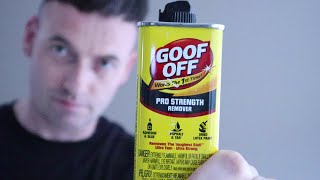 The Best Ways to Remove Super Glue amp Adhesives Goof Off Review [upl. by Sansen867]