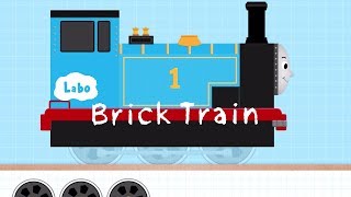 Labo Brick Train  New Best App Train for Kids  iPad Gameplay [upl. by Aisyat]